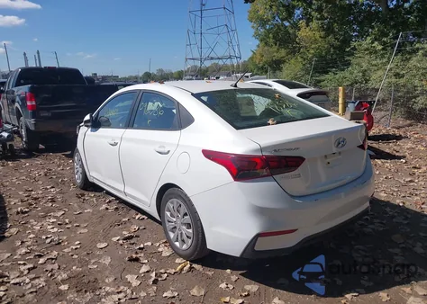 2020 Hyundai Accent Se из США, поврежденный, VIN 3KPC24A61LE098386